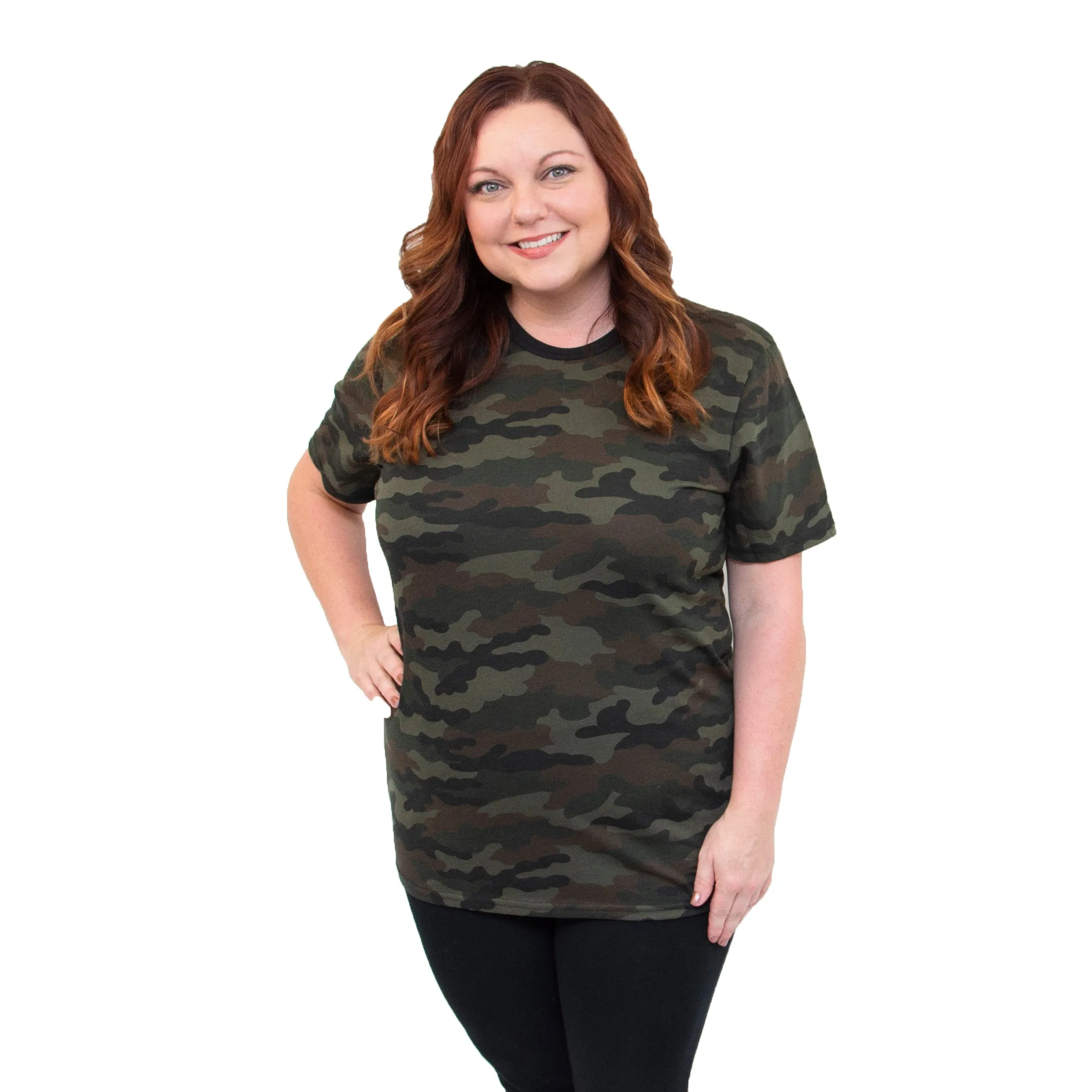 50/50 Camo Unisex T-Shirt - Image 3