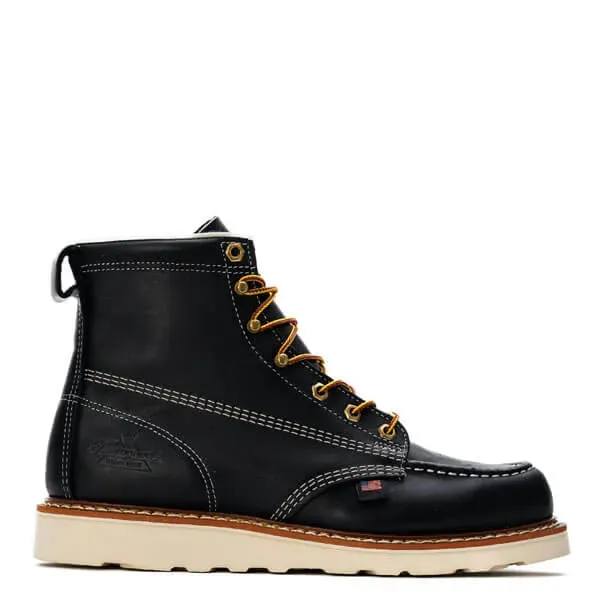 6" Black Moc Toe Non-Safety - Image 3