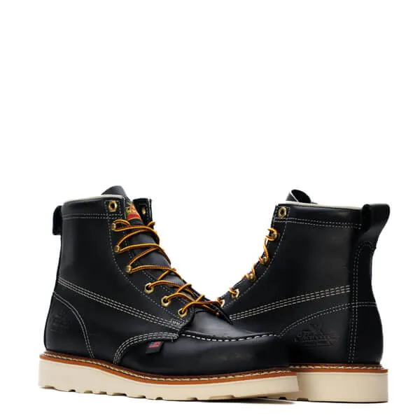 6" Black Moc Toe Non-Safety - Image 5
