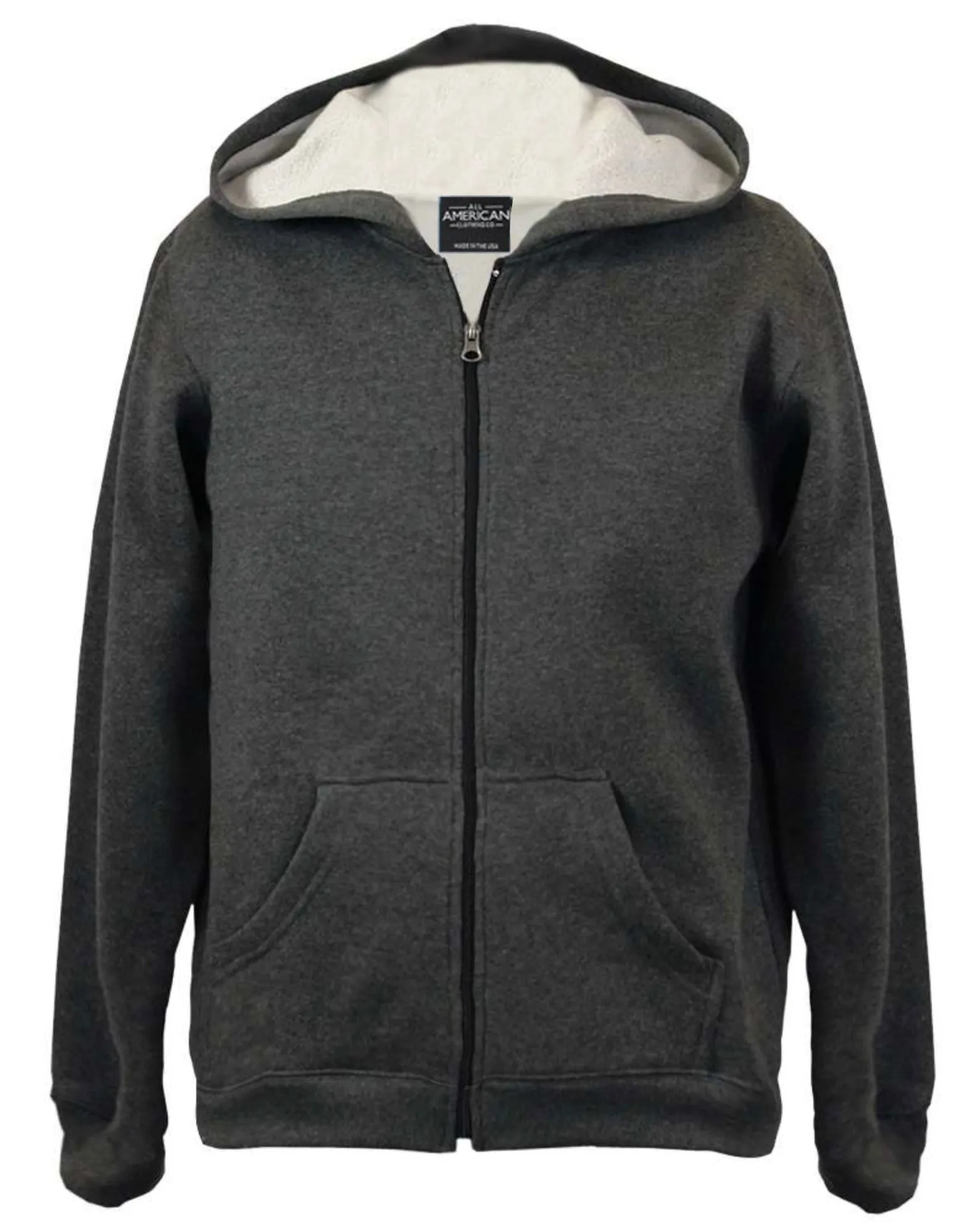 All American Clothing Co. - Full Zip Hooded Sweatshirt - Image 4