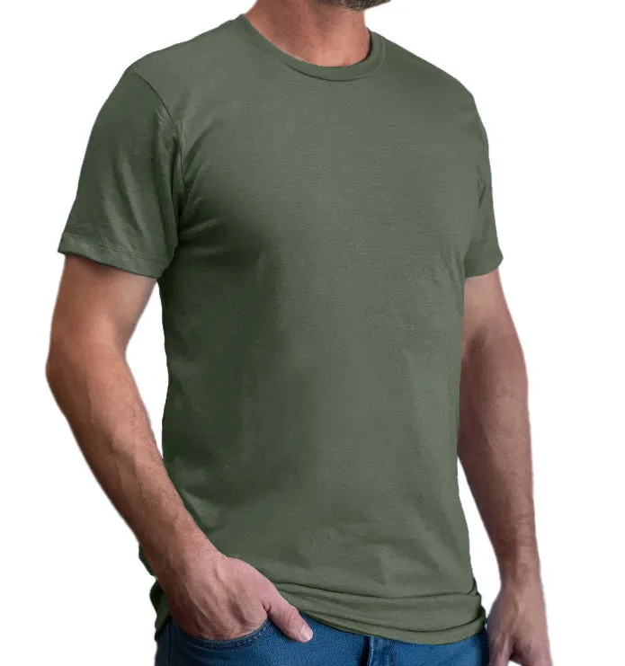 Classic Cotton Blend Crew Neck T-Shirt - Image 10