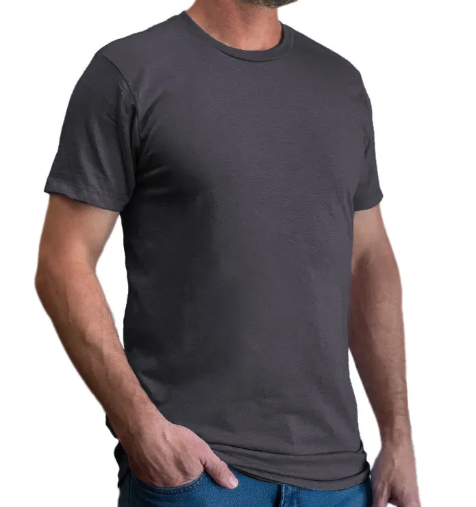 Classic Cotton Blend Crew Neck T-Shirt - Image 4