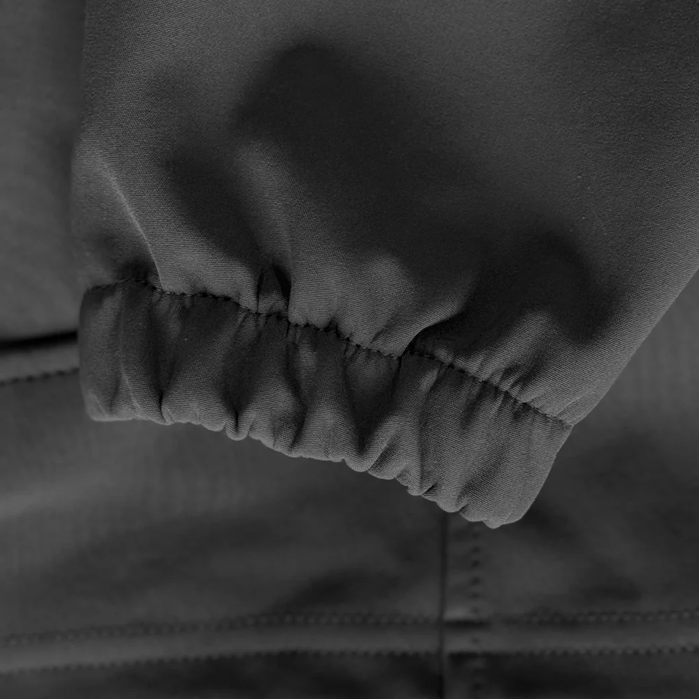 Men's Weather Resistant Soft Shell Fleece Full-Zip Jacket - Image 8