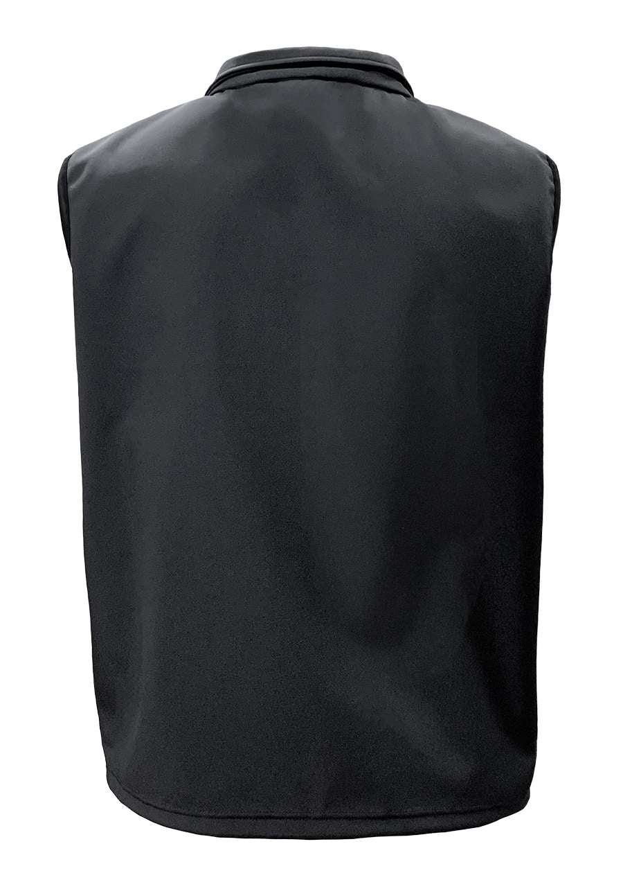 Men's 3 Layer Soft Shell Full-Zip Vest - Image 6