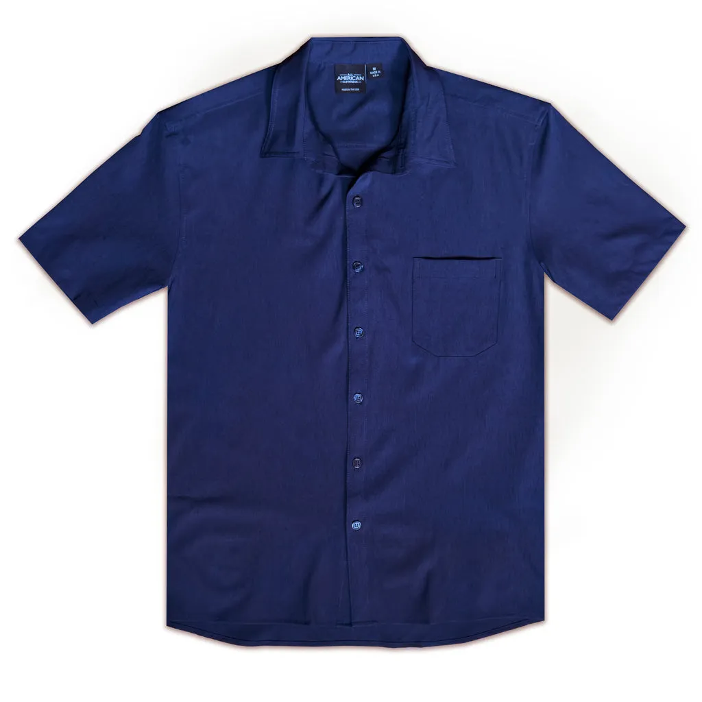 Men's Short Sleeve Pocket Dress Shirt - Image 4