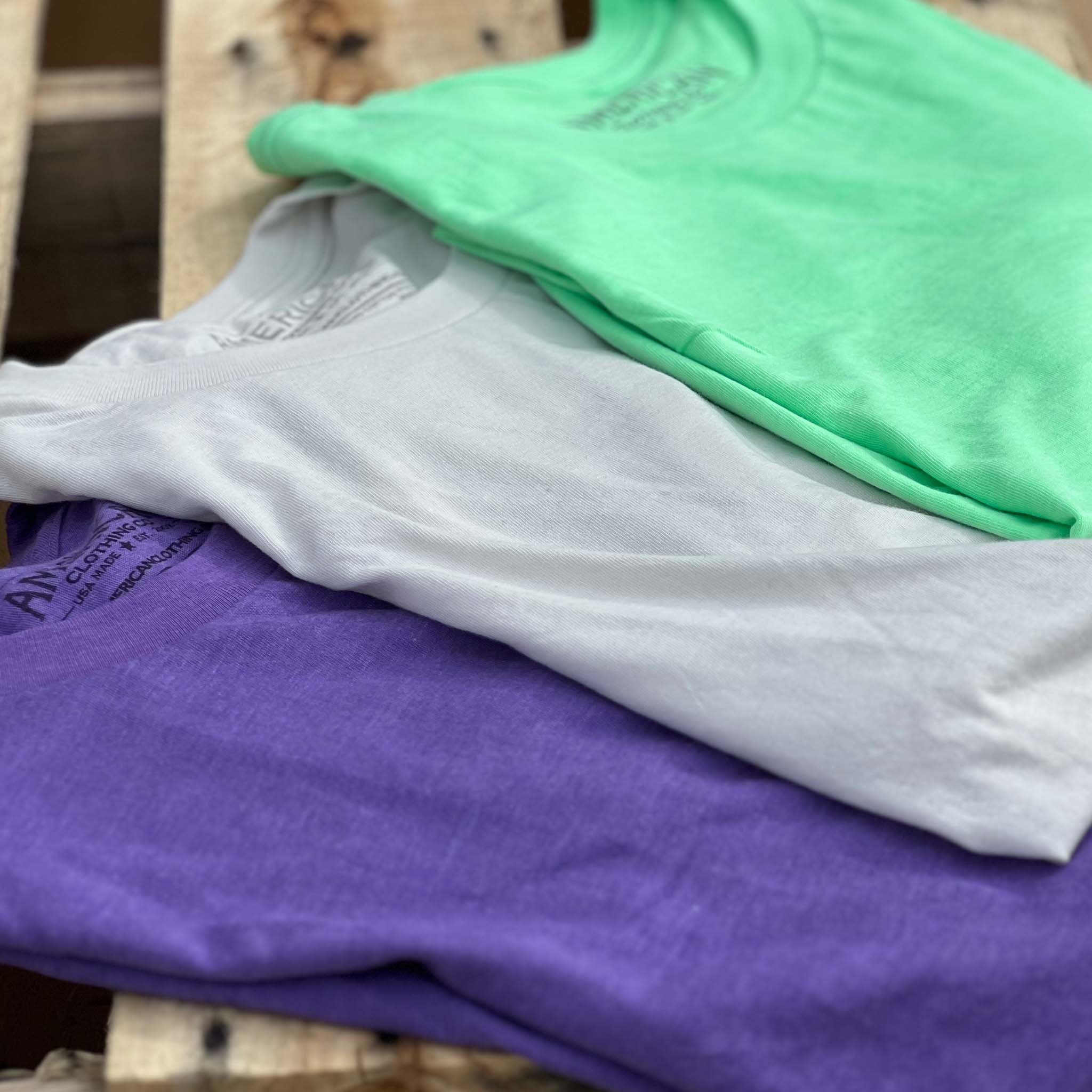 Classic Cotton Blend Crew Neck T -  2024 Summer Colors - Image 5