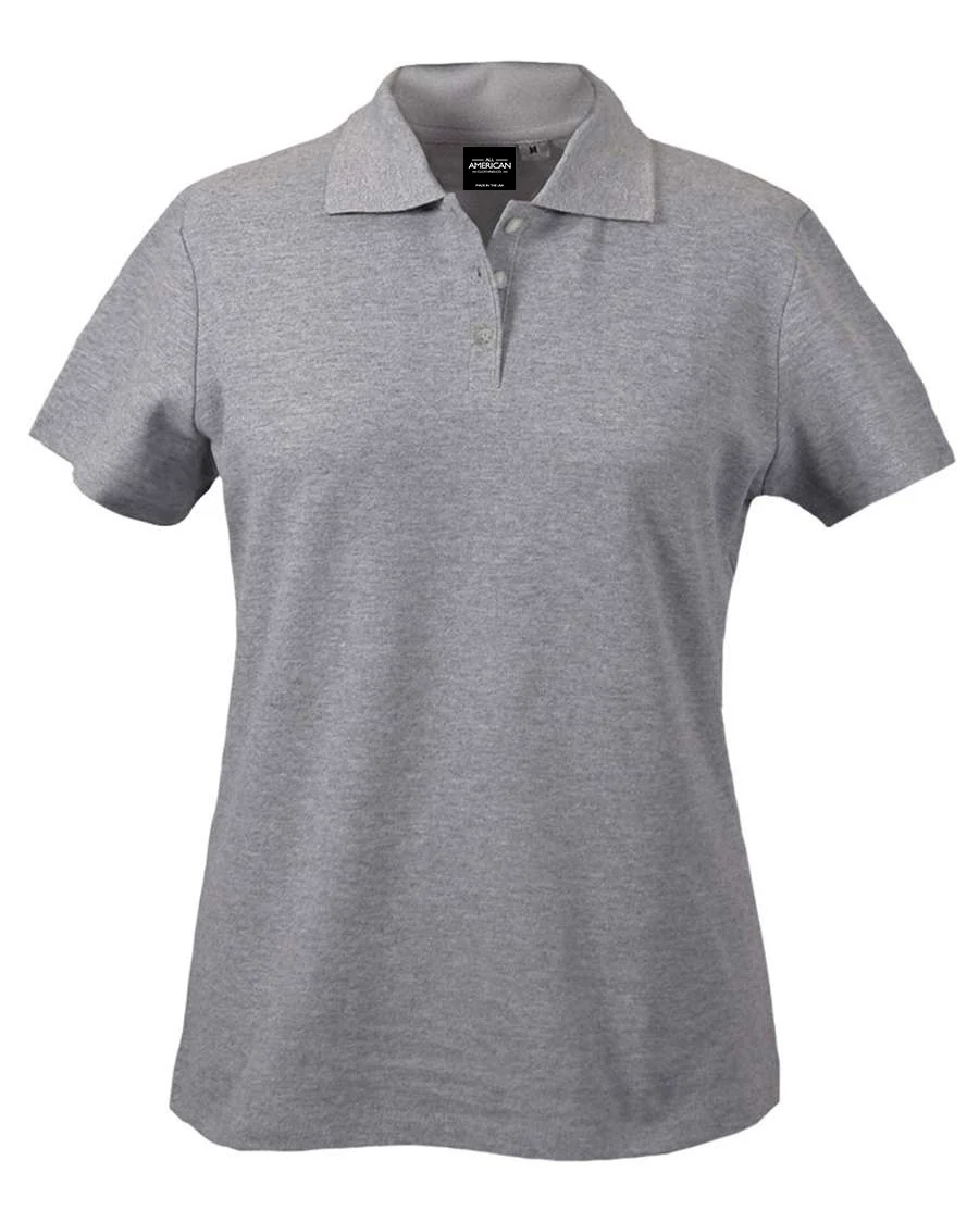 Women’s Cotton Stretch Pique Polo - Image 2