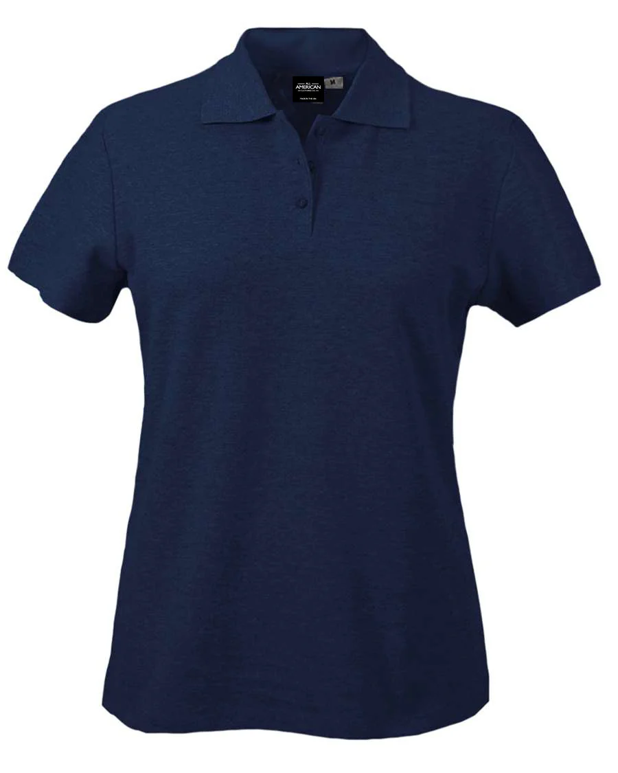 Women’s Cotton Stretch Pique Polo - Image 3