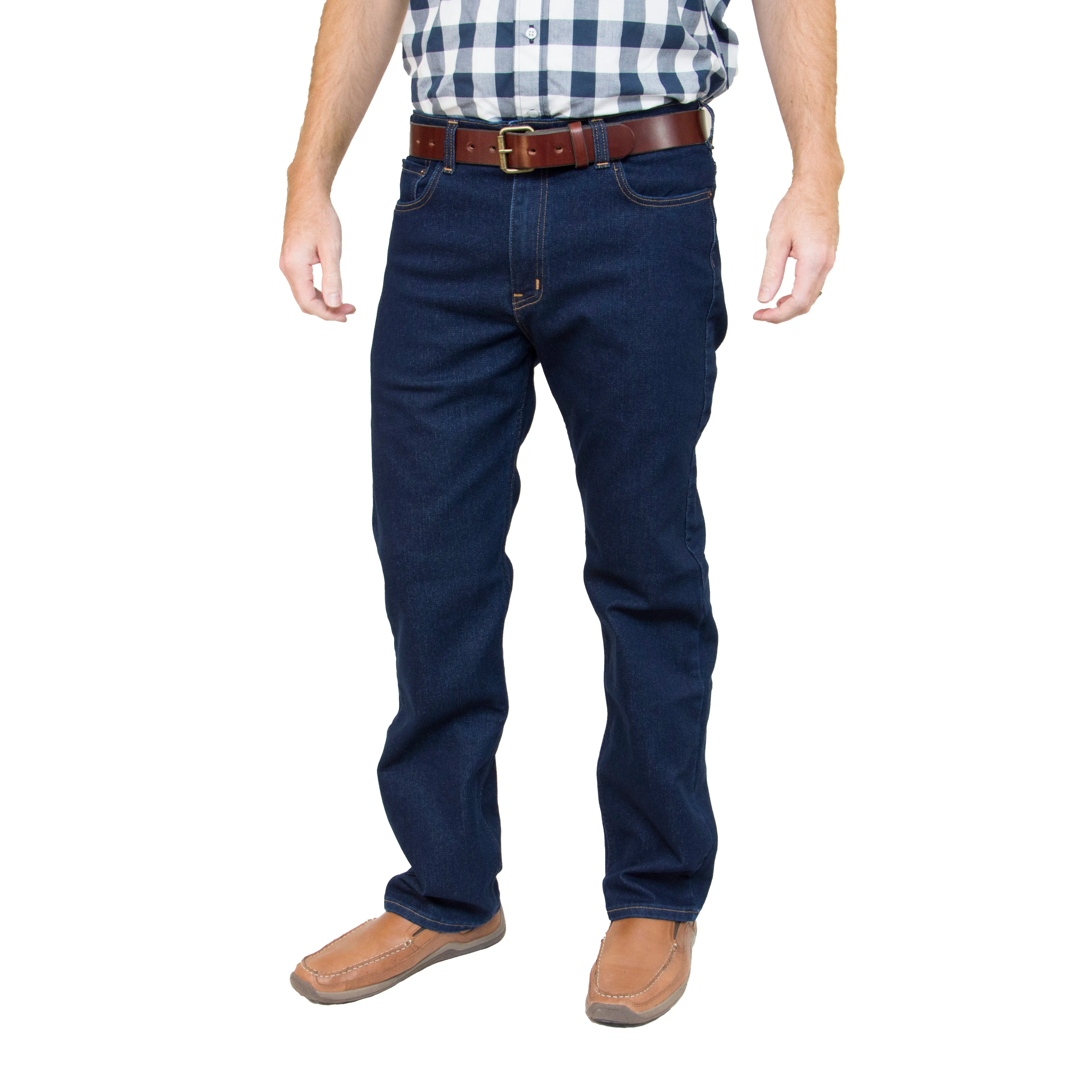 AA1776 - Men's Straight Leg Stretch Jean - Made in USA - Image 3