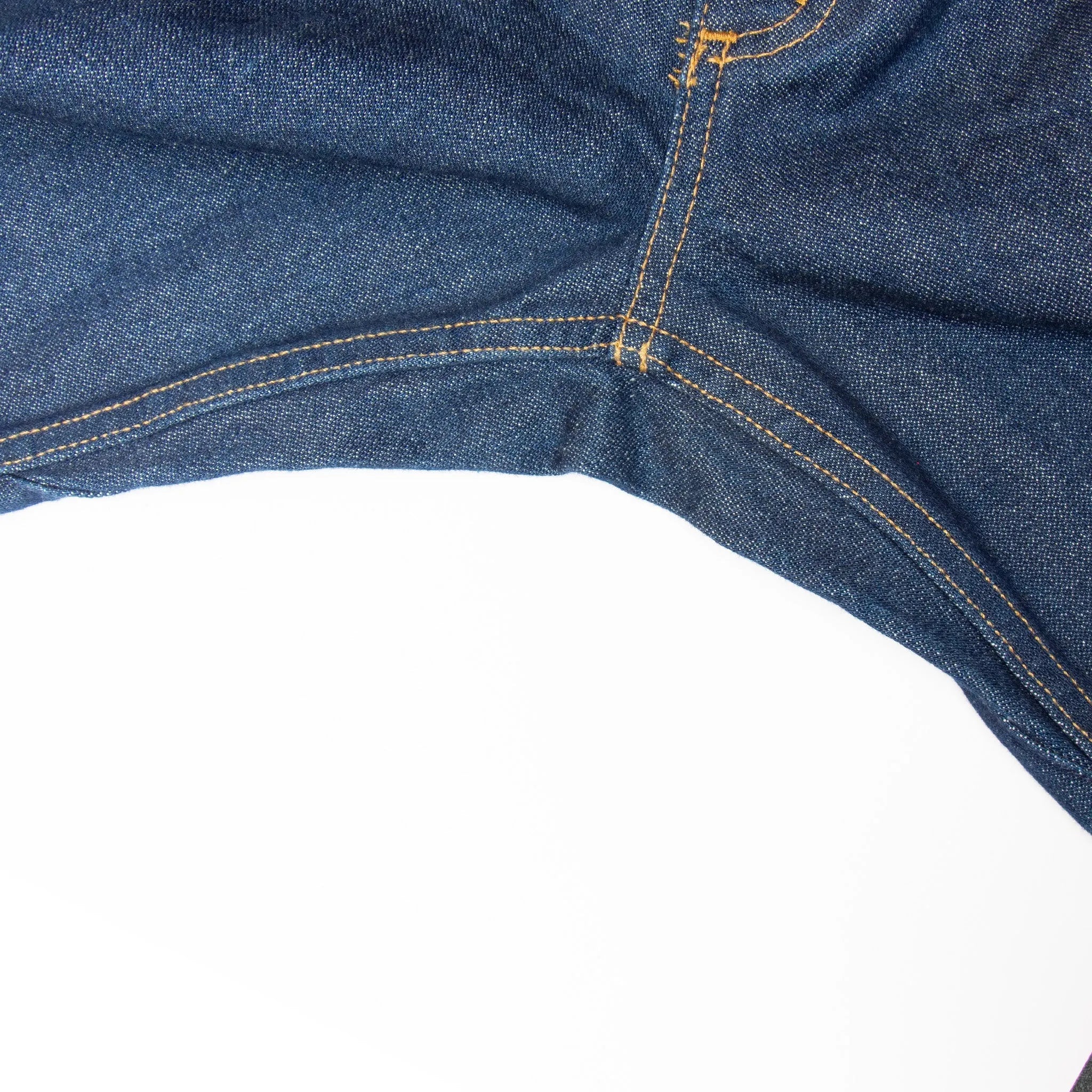 Men's Boot Cut Jean with Gusset - Dark Stonewash - Image 13