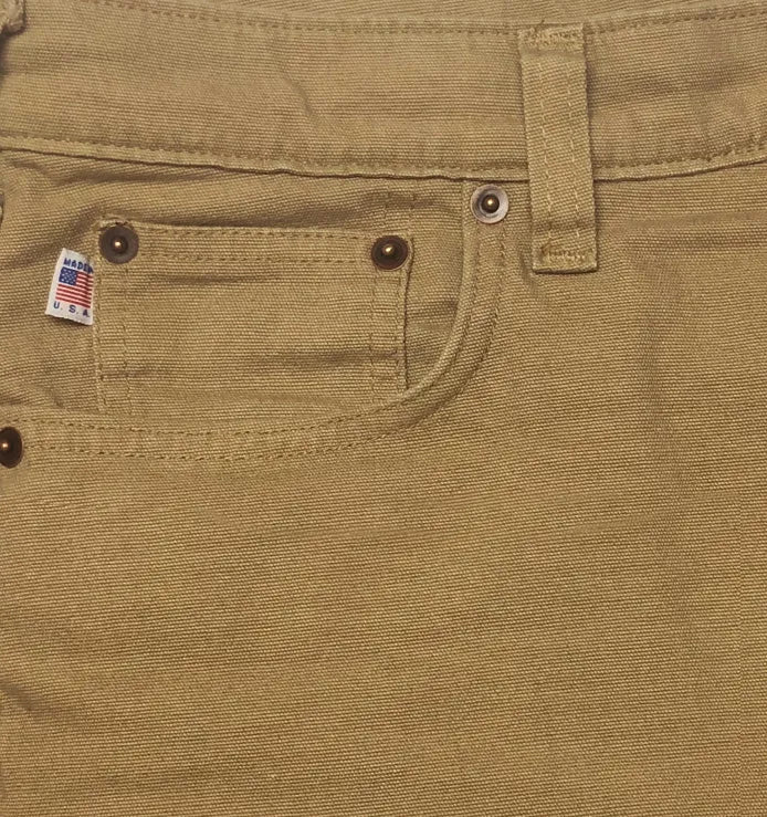 AAHCP - Men's Heritage Canvas Pant - Khaki - Image 8