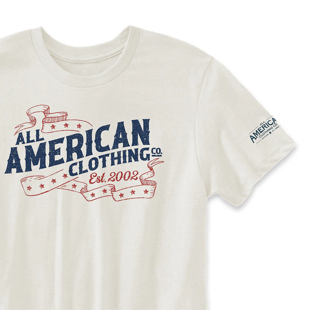 All American Summer Banner Graphic T-Shirt - Image 2