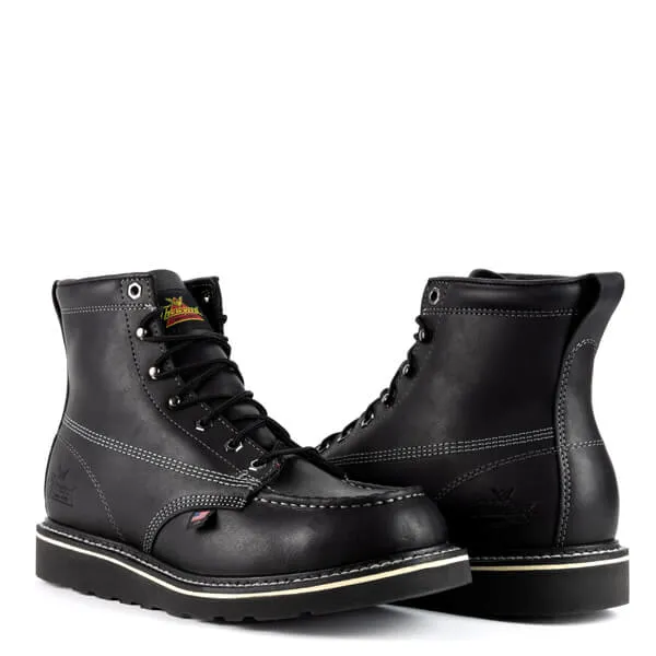 American Heritage Midnight Series 6" Black Moc Toe - Image 3