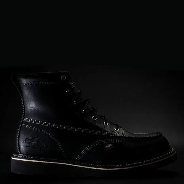 American Heritage Midnight Series 6" Black Moc Toe - Image 5