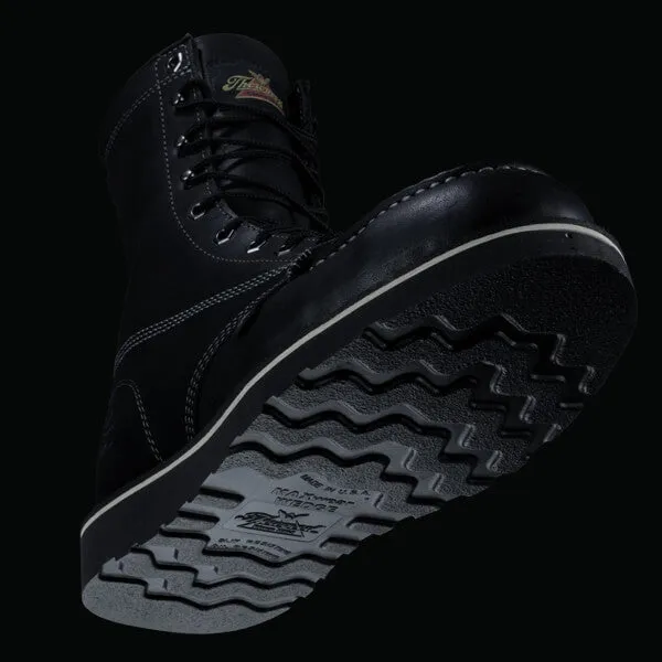 American Heritage Midnight Series 8" Black Moc Safety Toe - Image 4