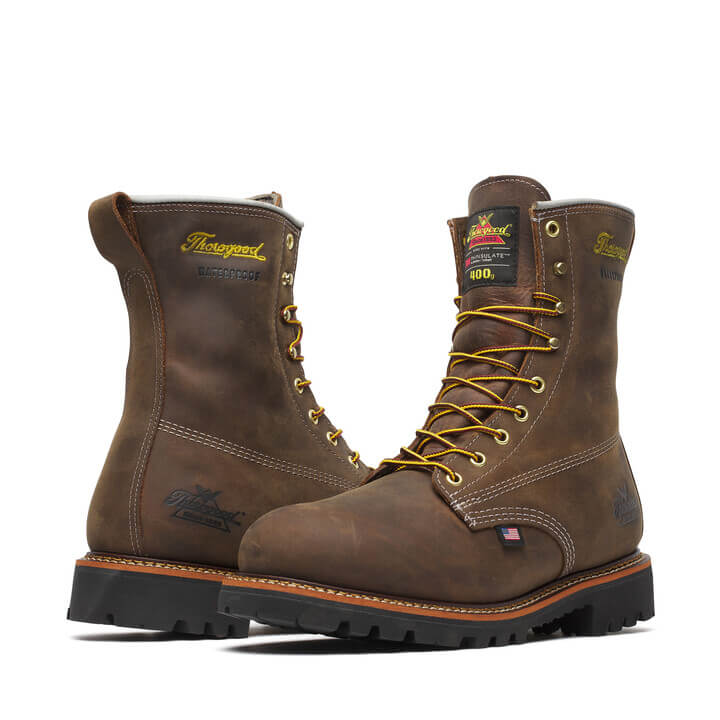 American Legacy Series 8” Crazy Horse Insulated Waterproof Work Boot - Image 2