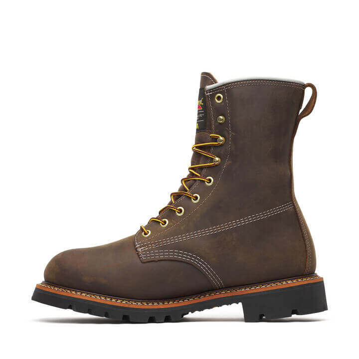 American Legacy Series 8” Crazy Horse Insulated Waterproof Work Boot - Image 4