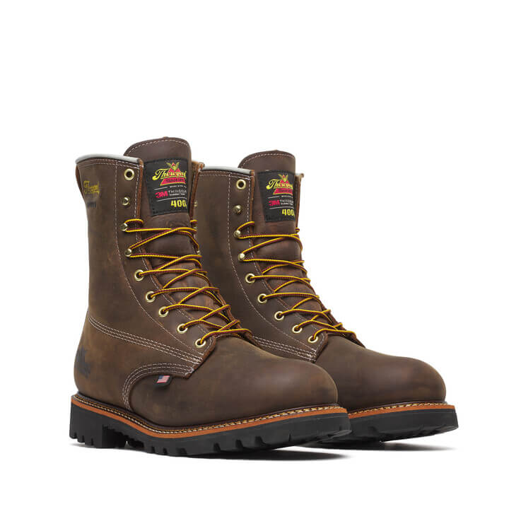 American Legacy Series 8” Crazy Horse Insulated Waterproof Work Boot - Image 6