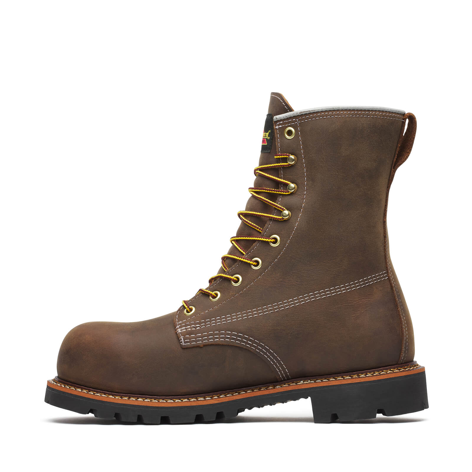 American Legacy Series 8” Crazyhorse Nano Toe Waterproof Work Boot - Image 4