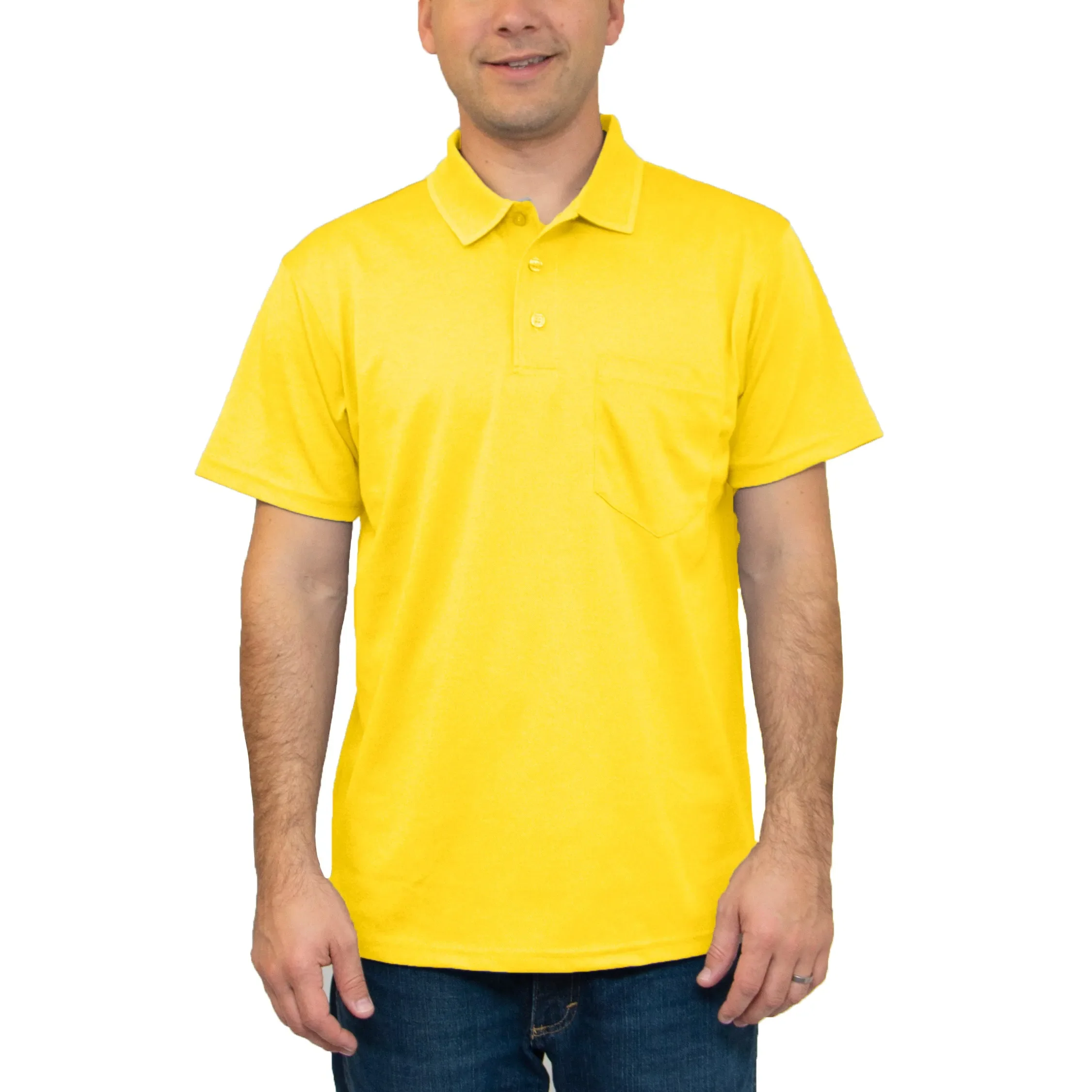 All American Clothing Co. - Aqua Dry Polo with Pocket - Image 10