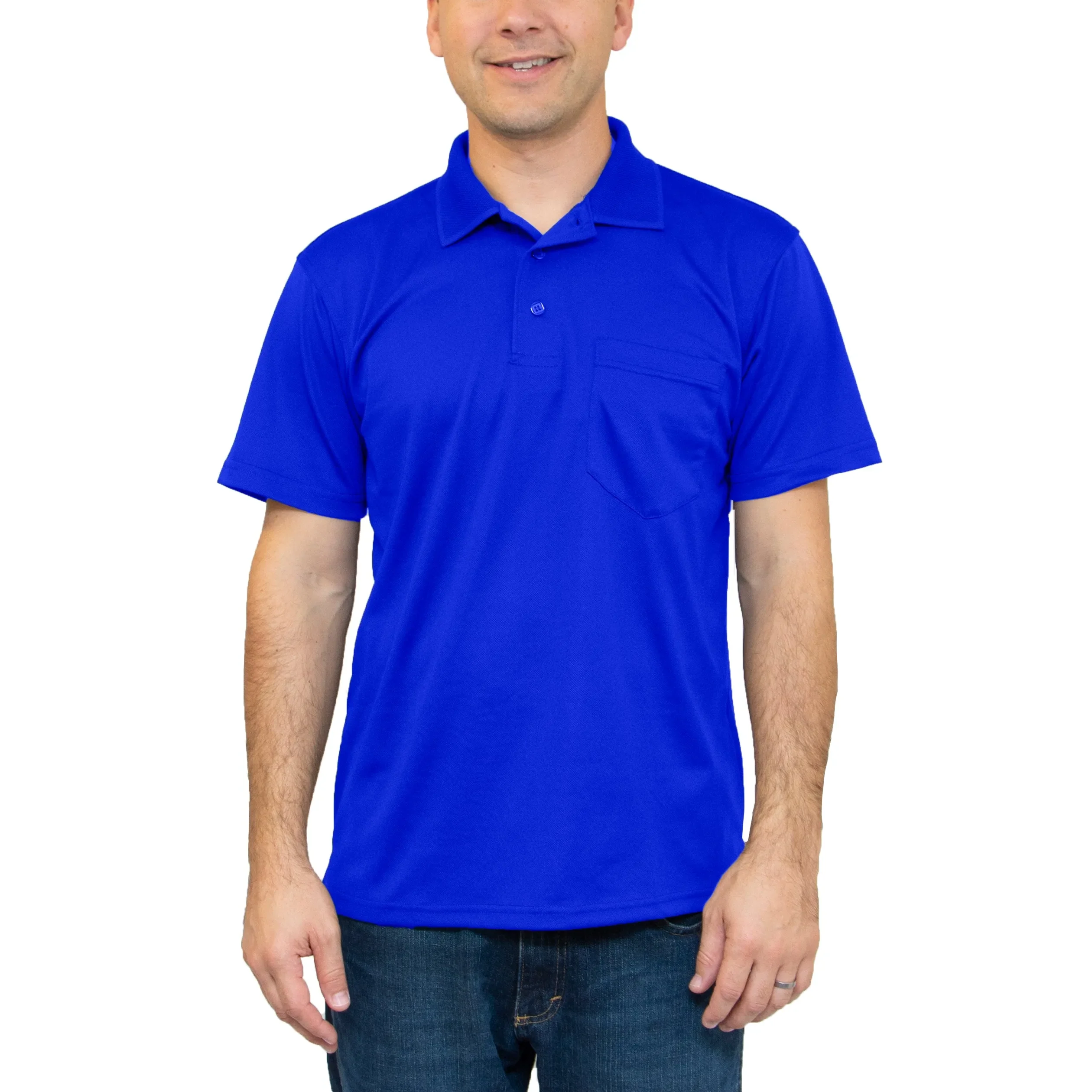 All American Clothing Co. - Aqua Dry Polo with Pocket - Image 13