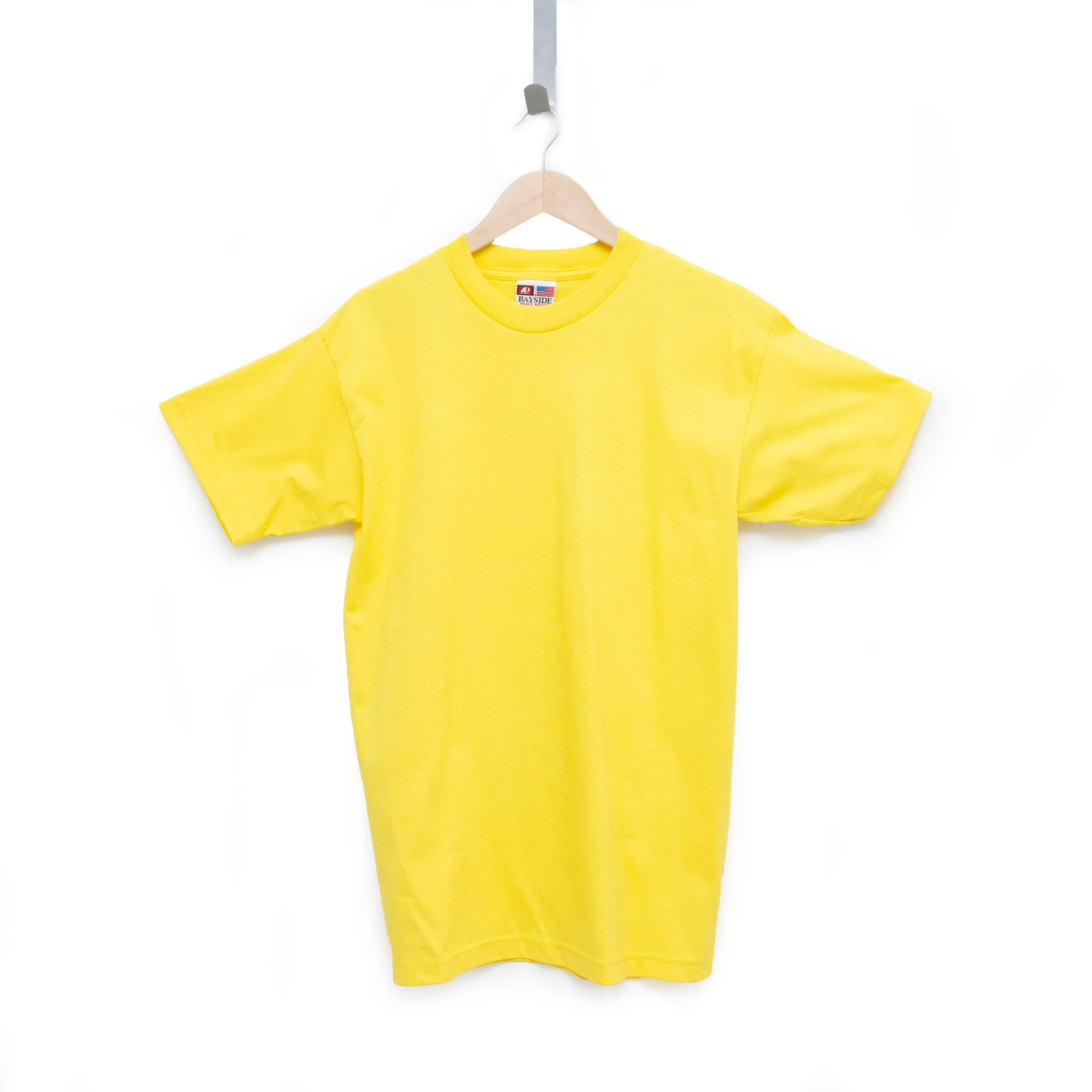 Bold Colored Heavyweight 100% Cotton T-Shirt - Made in USA - Image 4