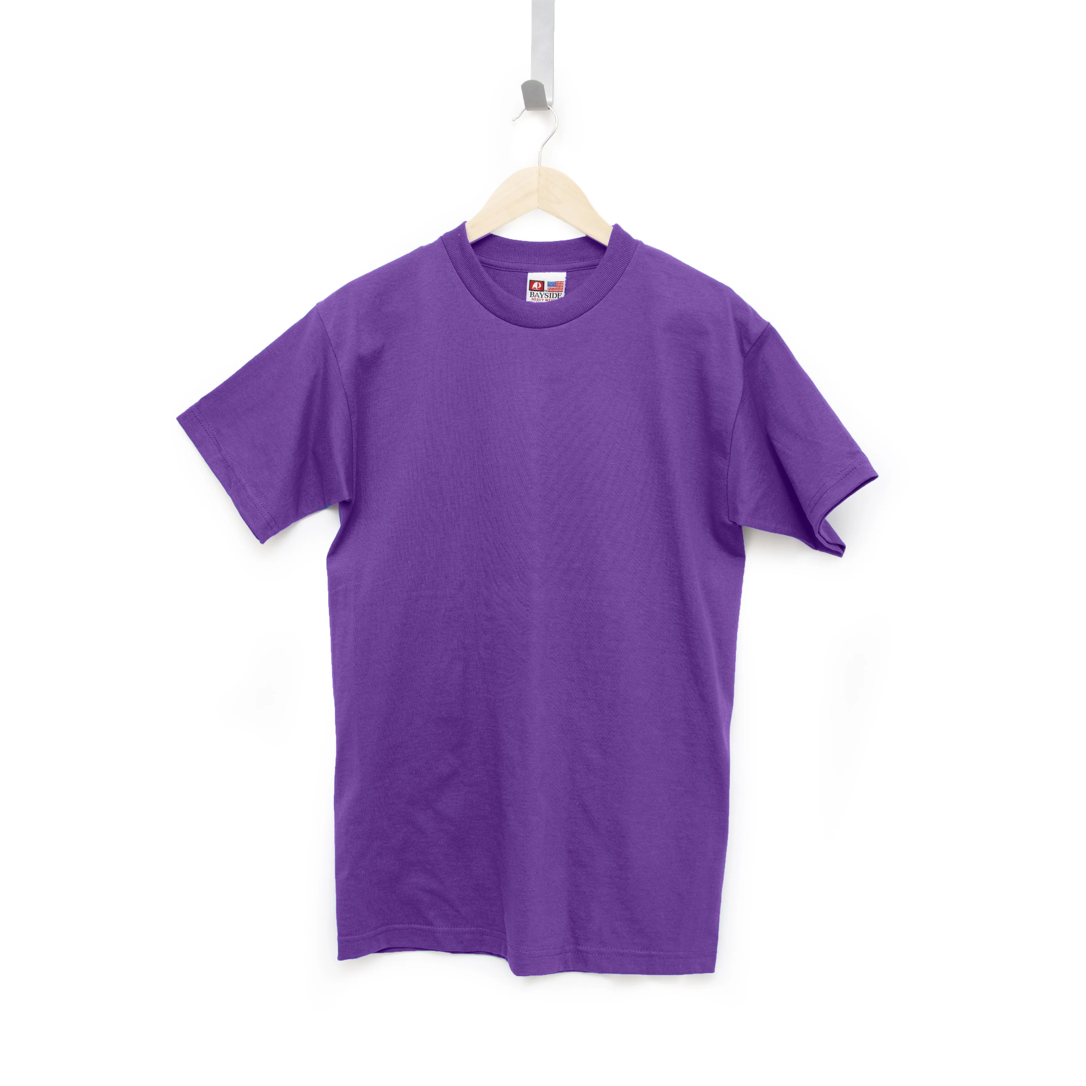 Bold Colored Heavyweight 100% Cotton T-Shirt - Made in USA - Image 6