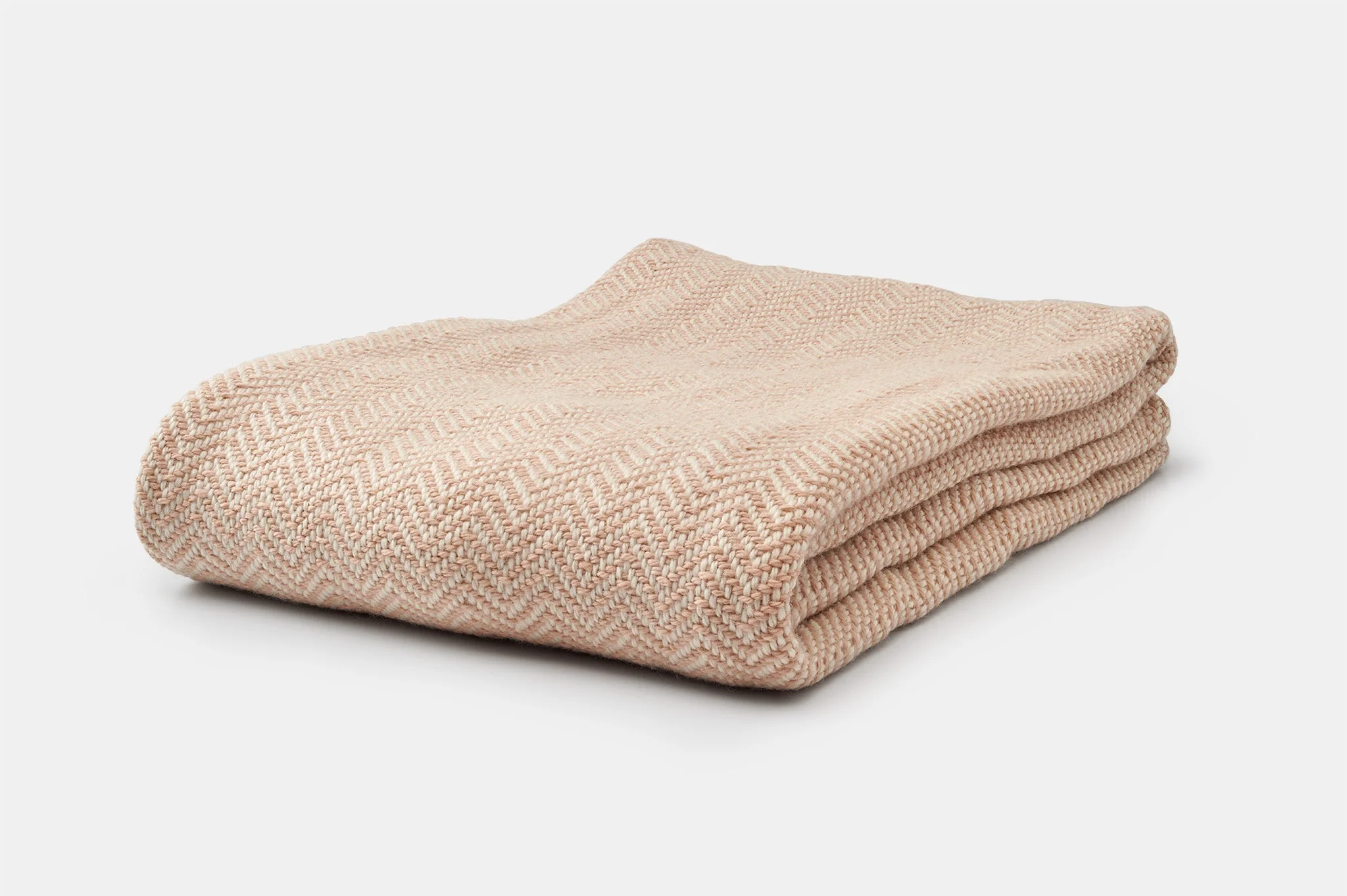 American Made Chevron Wool Throw Blanket - Image 12