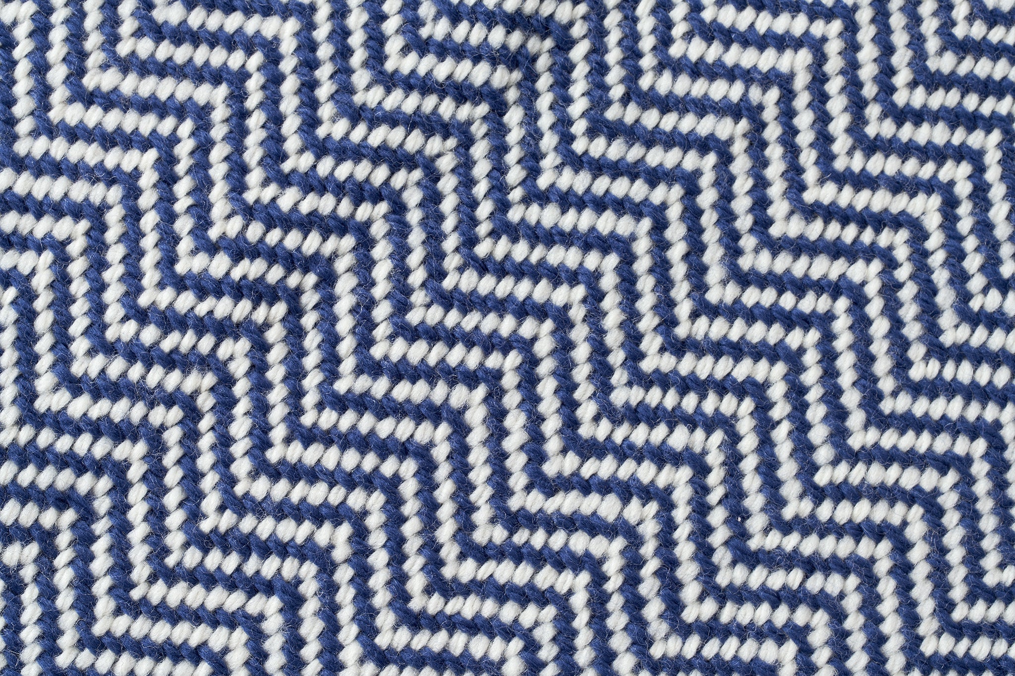 American Made Chevron Wool Throw Blanket - Image 4