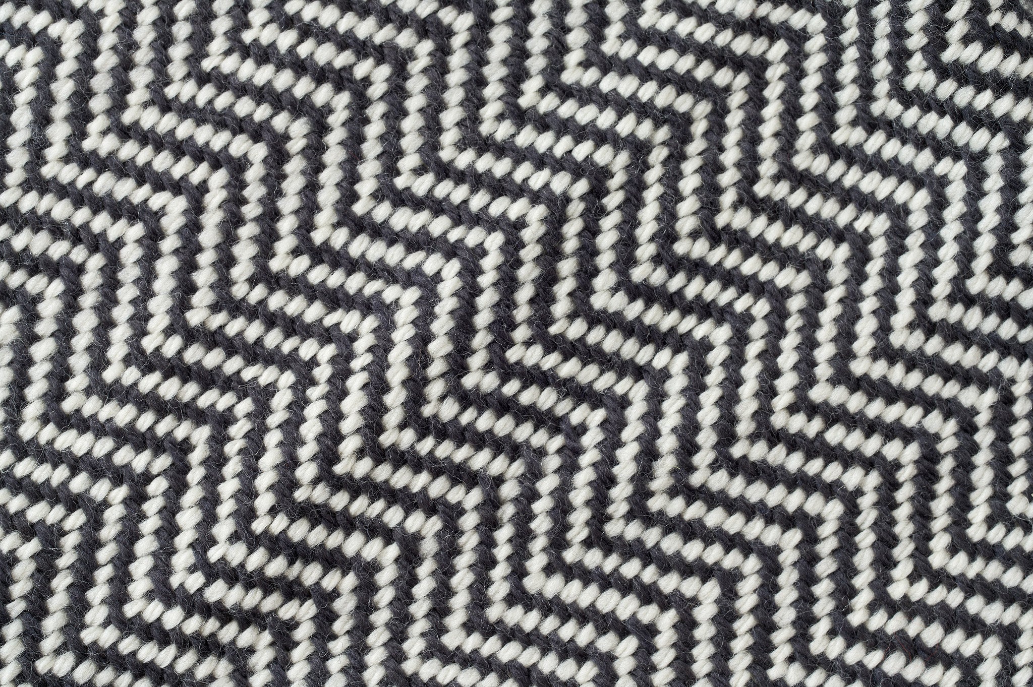 American Made Chevron Wool Throw Blanket - Image 9