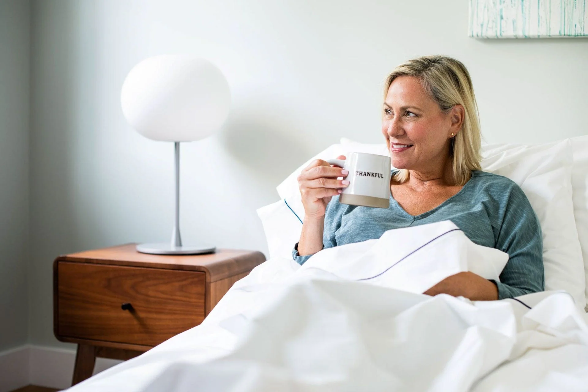 American Made Natural Cotton Bed Pillowcases with Classic Piping - Image 2
