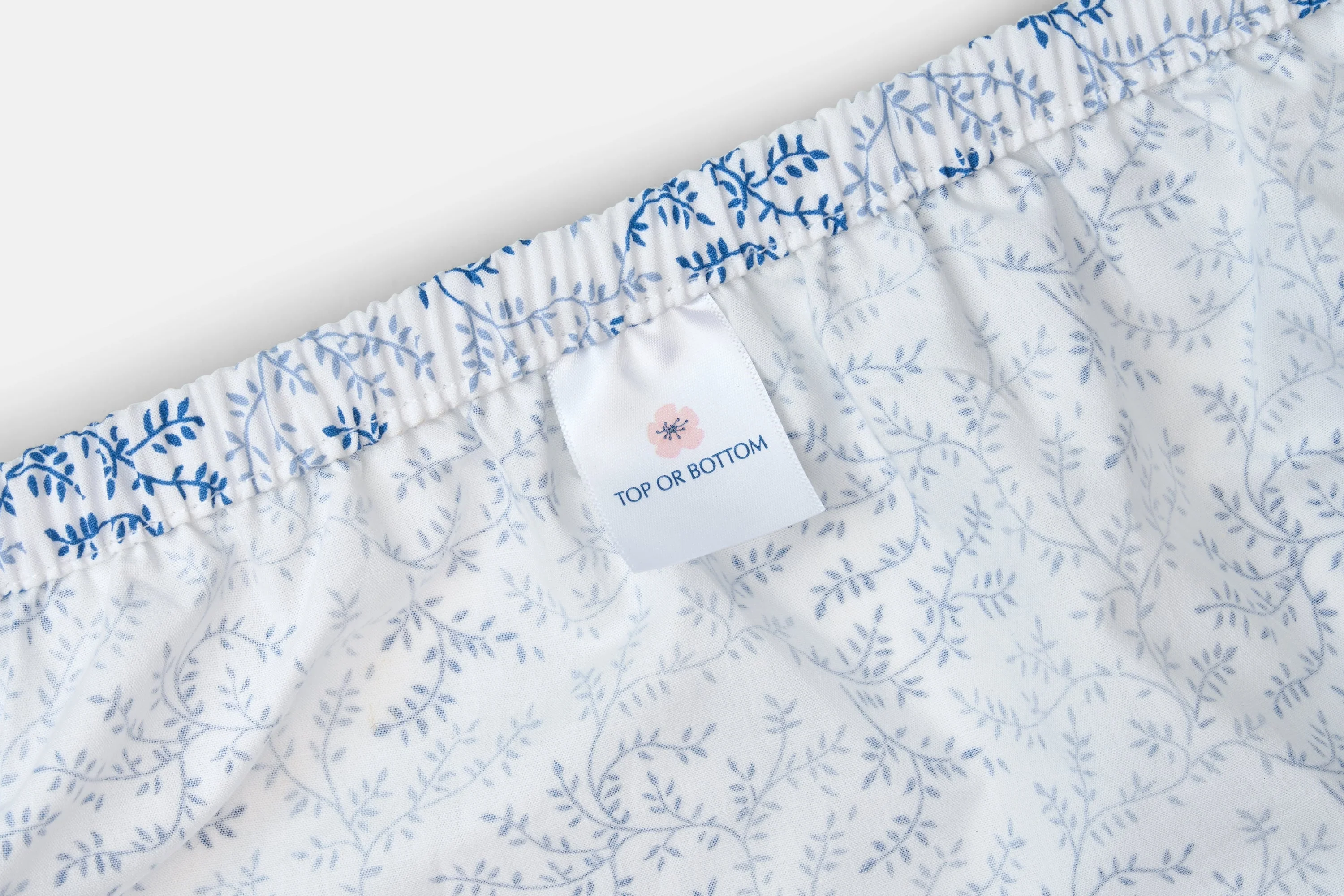 Cotton Bed Sheet Set - Southern Vine Print - Image 3