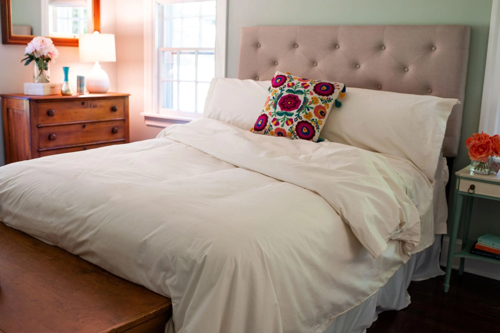 American Made Cotton Duvet Cover Set - Image 3