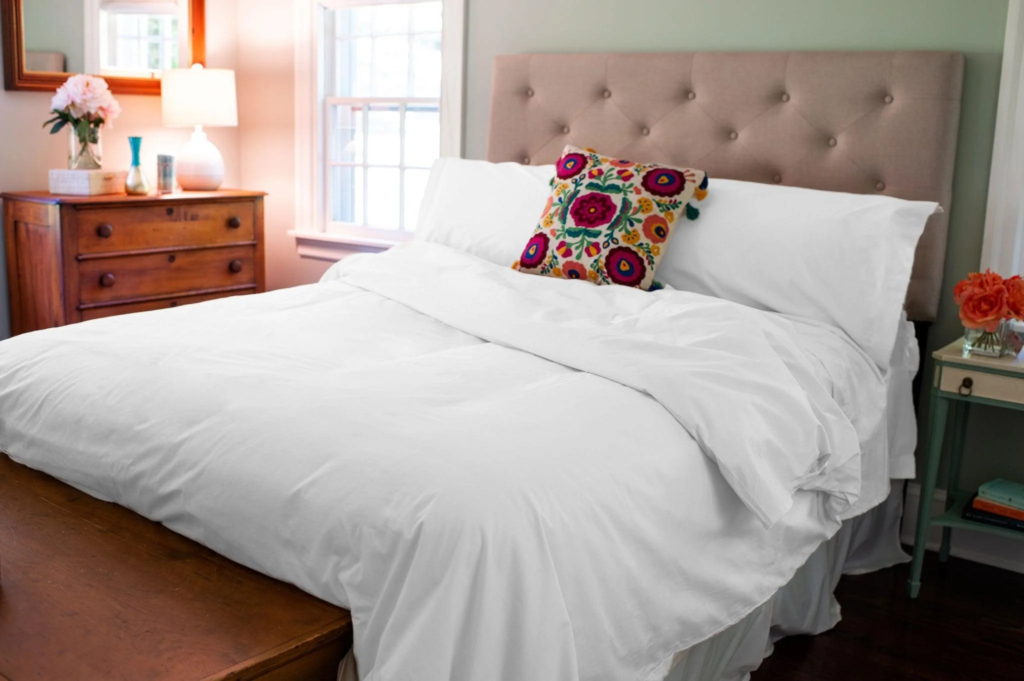 American Made Cotton Duvet Cover Set - Image 5