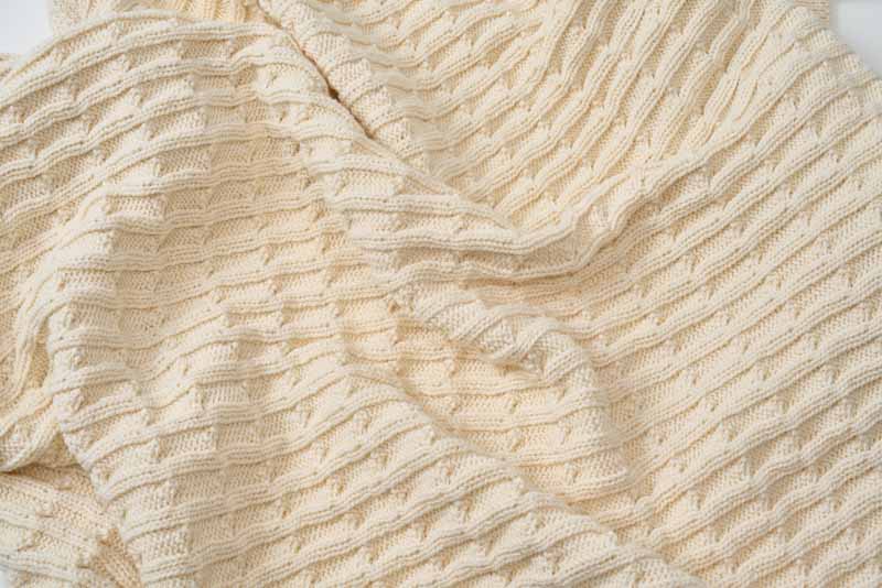 Cotton Knitted Baby Blanket - Image 4