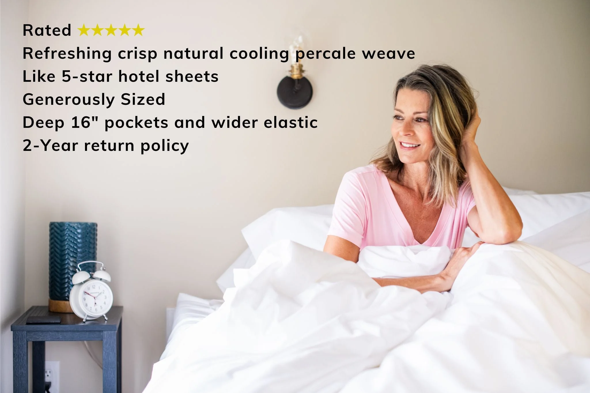 American Made Cotton Bed Sheet Set - Image 15