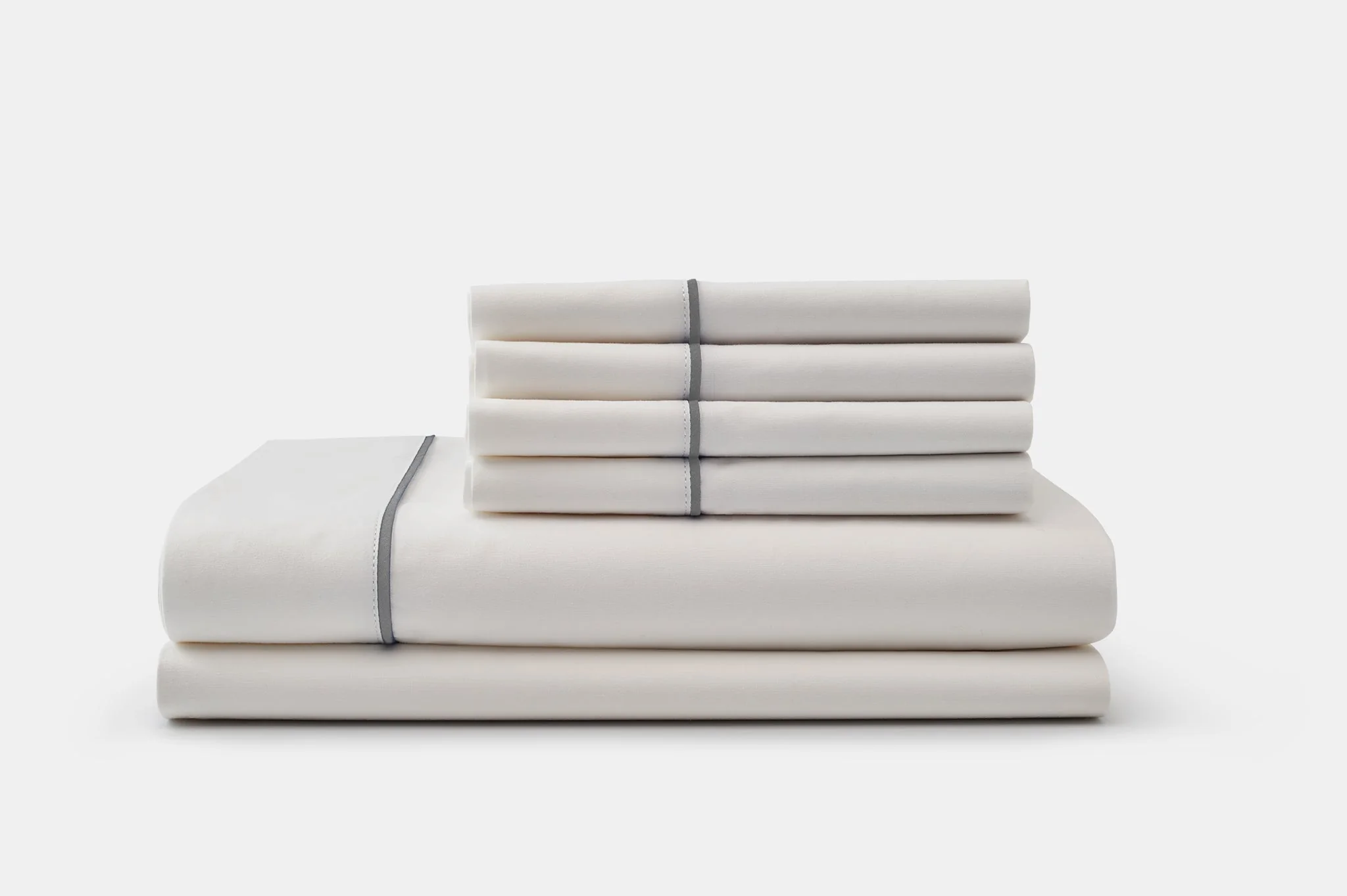 Cotton Piping Design Bed Sheet Set - Image 6
