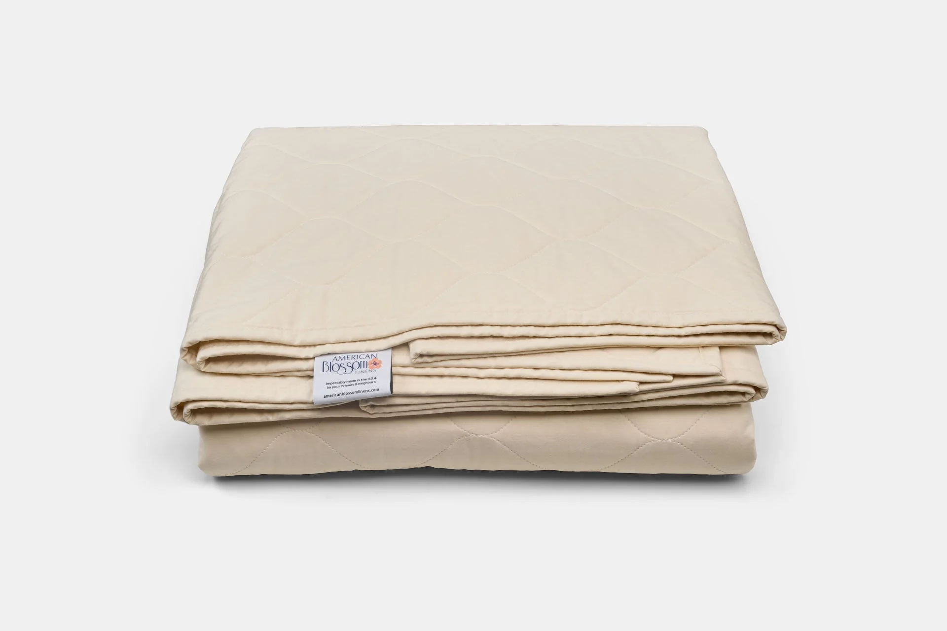 American Made Cotton Quilted Bedspread - Image 5
