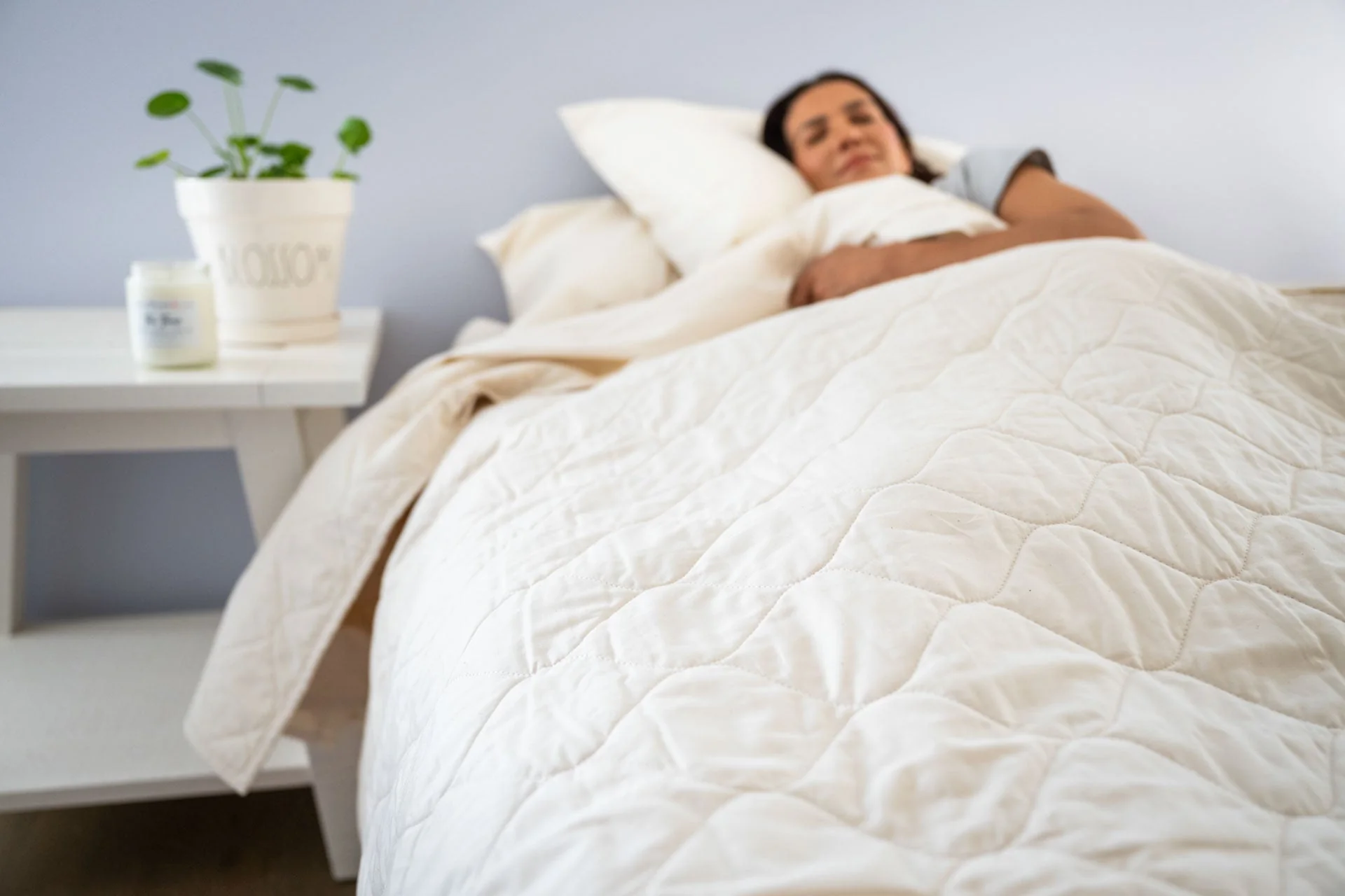 American Made Cotton Quilted Bedspread - Image 6