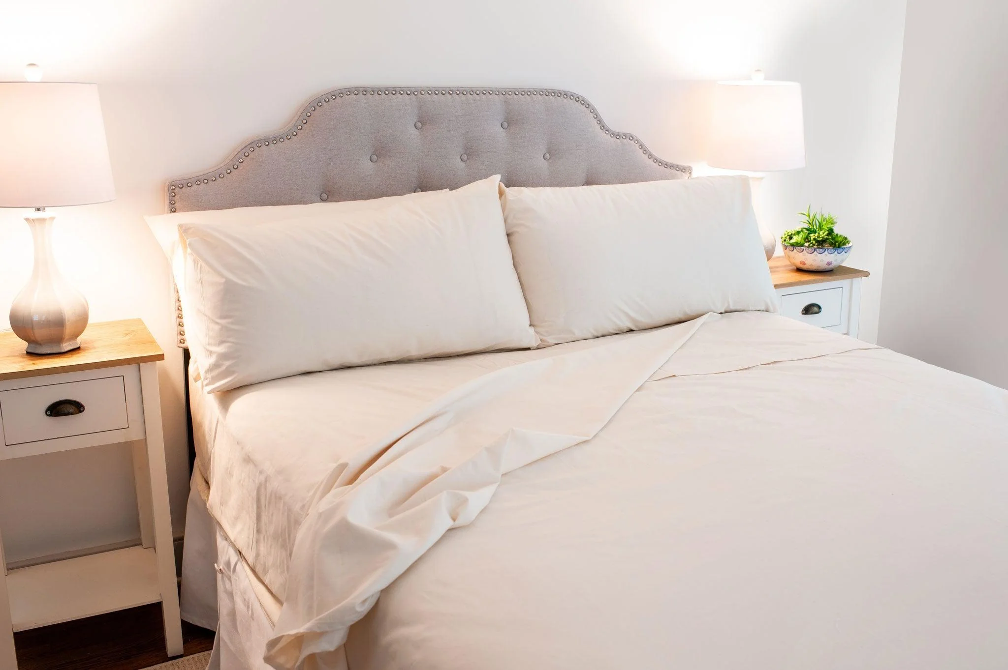 American Made Cotton Fitted Bed Sheet - Image 3