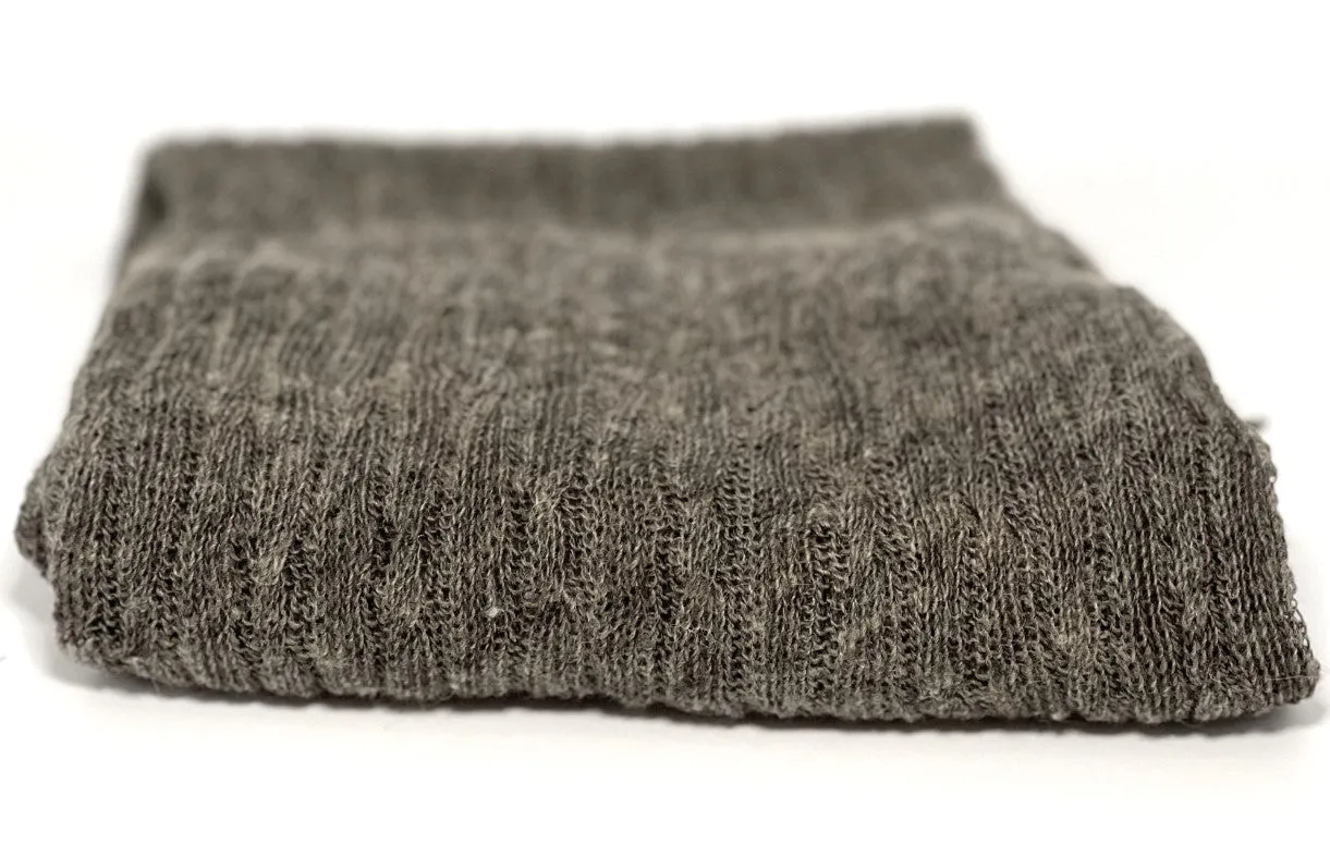 Delicate Cables Lightweight Pacarino Poncho - Image 6