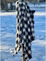 Farmhouse Collection - Buffalo Check Throw - Image 4