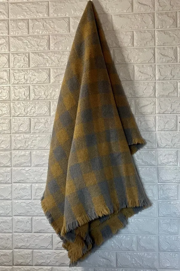 Farmhouse Collection - Buffalo Check Throw - Image 5