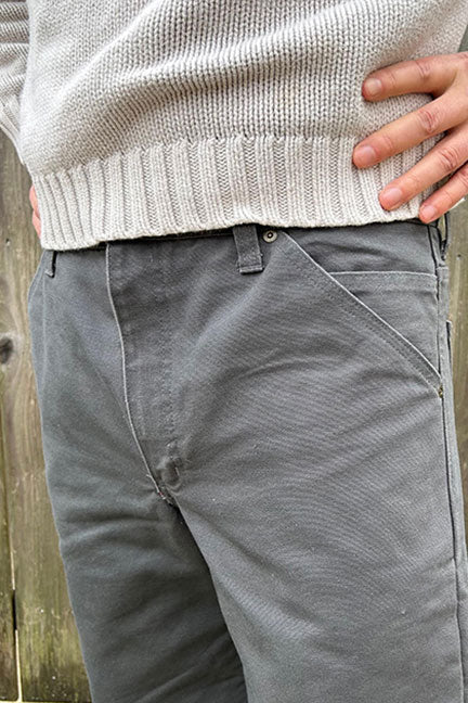 Flannel Lined Canvas Work Pant - Image 3
