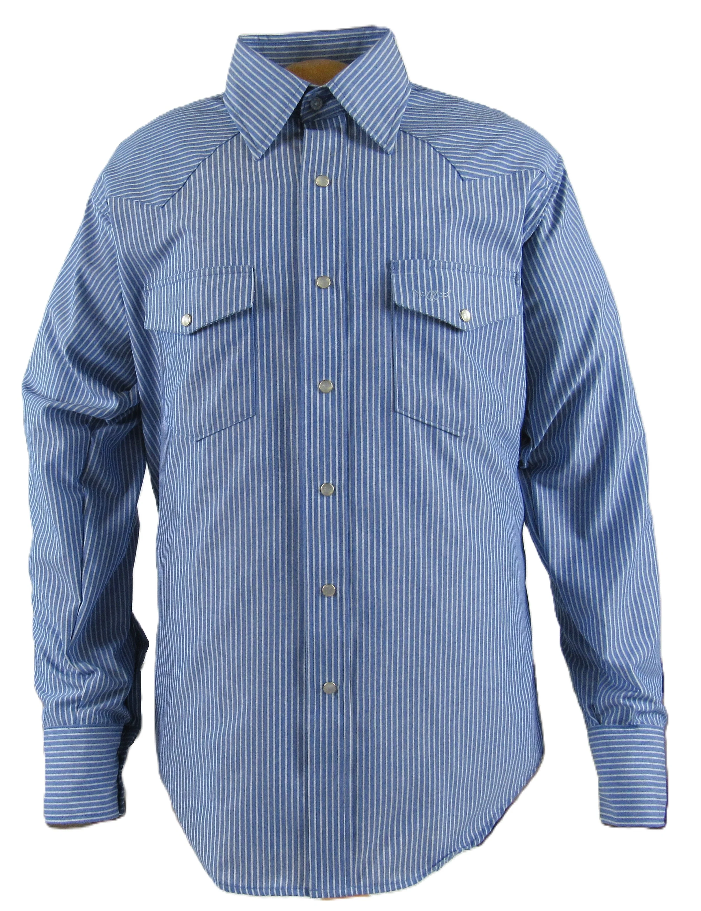 Men's Long Sleeve Cheyenne Stripe Shirt - Image 3