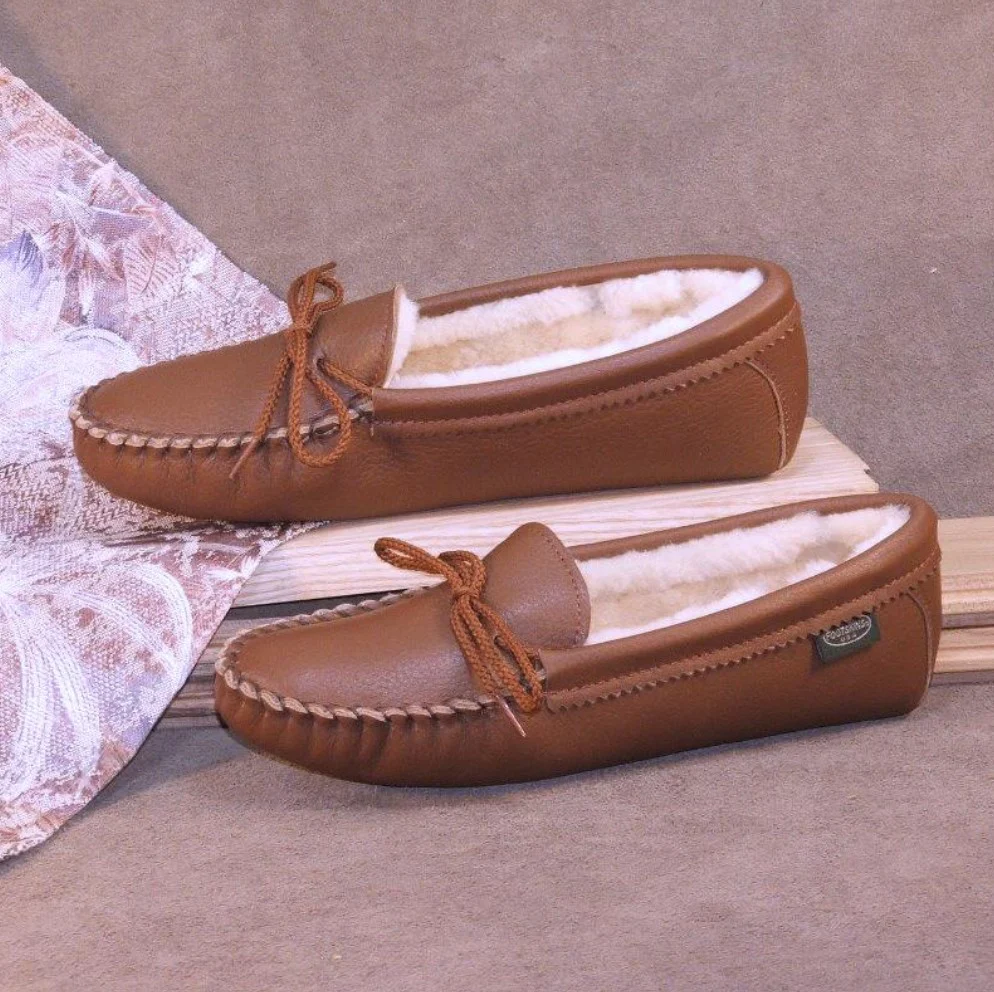 Women's Softsole Sheepskin Slippers - Image 3