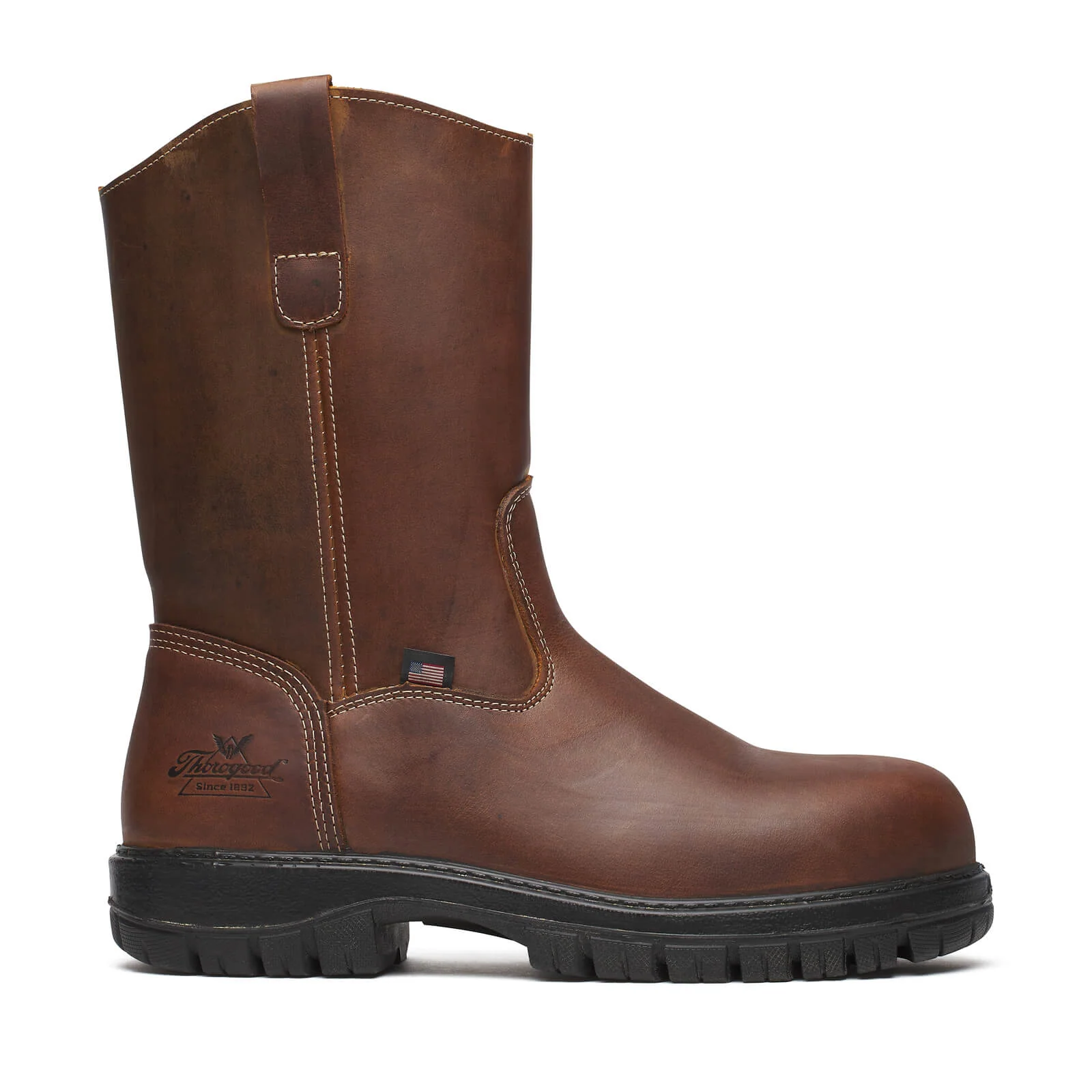 Genesis Series 11″ Bourbon Safety Toe Work Boot - Image 2