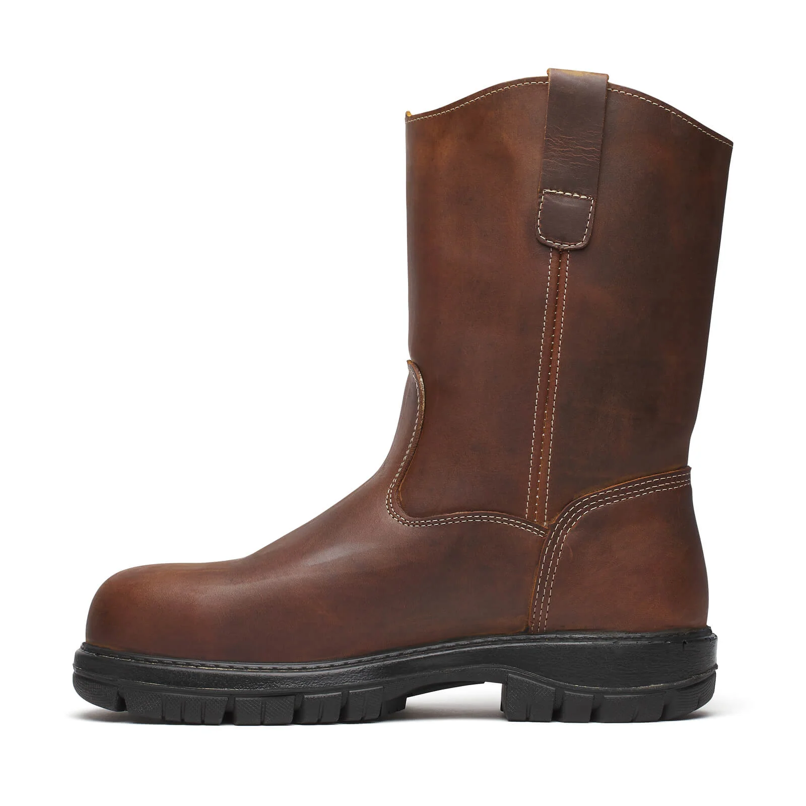 Genesis Series 11″ Bourbon Safety Toe Work Boot - Image 3