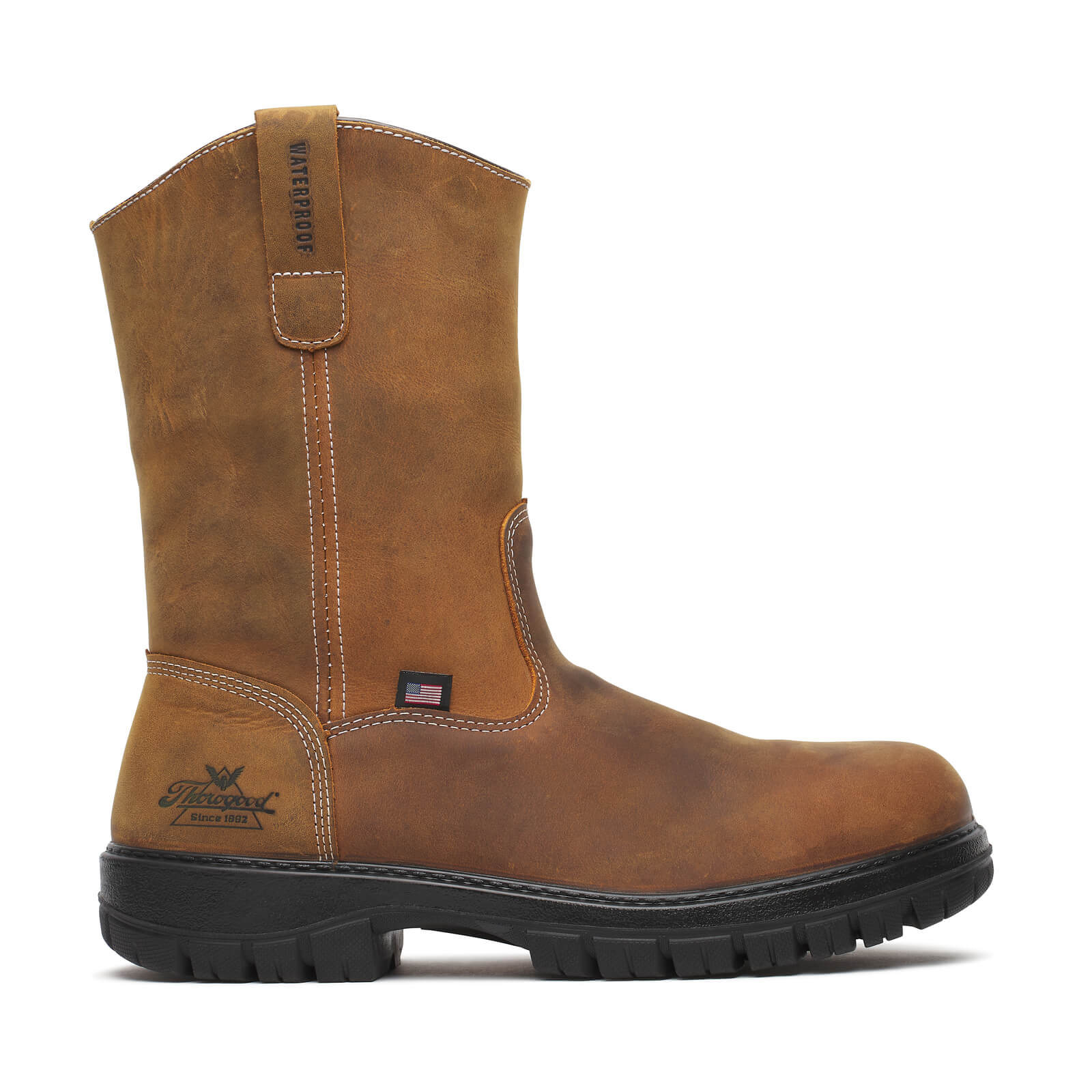 Genesis Series 11″ Chestnut Waterproof Work Boot - Image 3