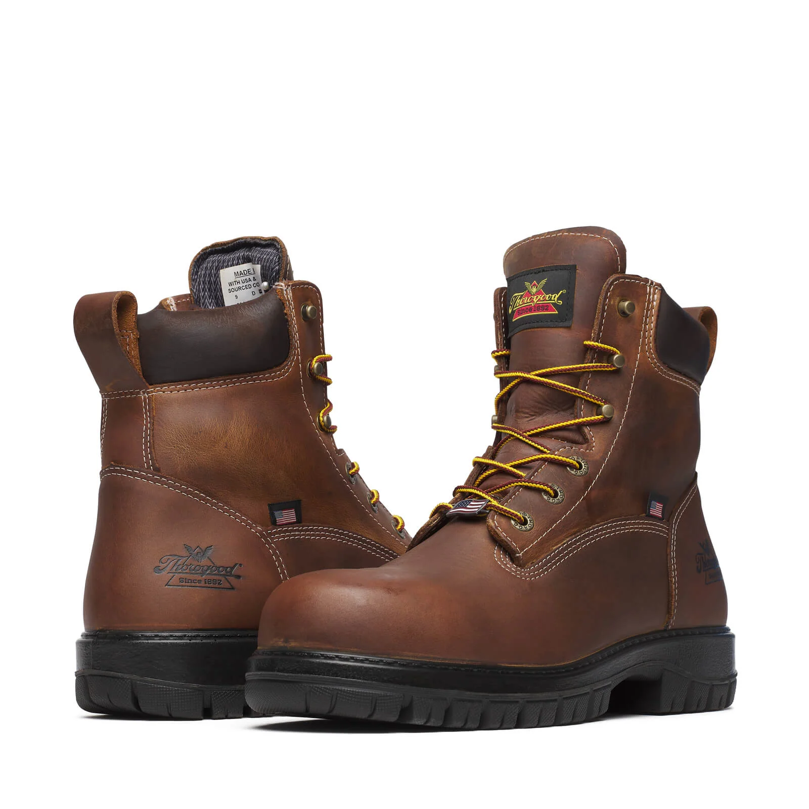 Genesis Series 6″ Bourbon Safety Toe Work Boot - Image 3